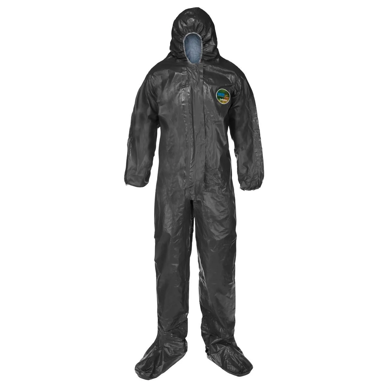 51150-5XL Lakeland 51150 Pyrolon® Coverall, 5X-Large, Gray, Hooded, Elastic