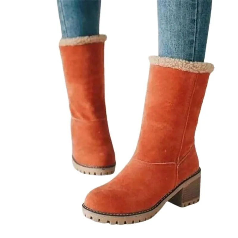 ALANA Design Women's Fashion Premium Quality Genuine Leather Orange Brown Gray Green Black Ankle Boots