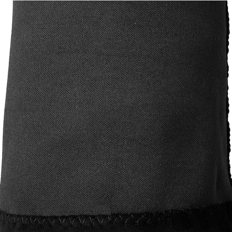 Autumn and winter lace up Knee Boots Black Slim Elastic Boots Super High Heel Waterproof Platform High Boots