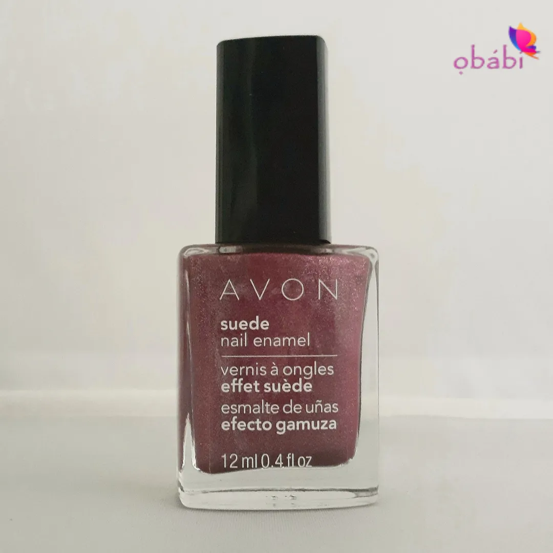 Avon Suede Nail Enamel | Fuchsia Feel