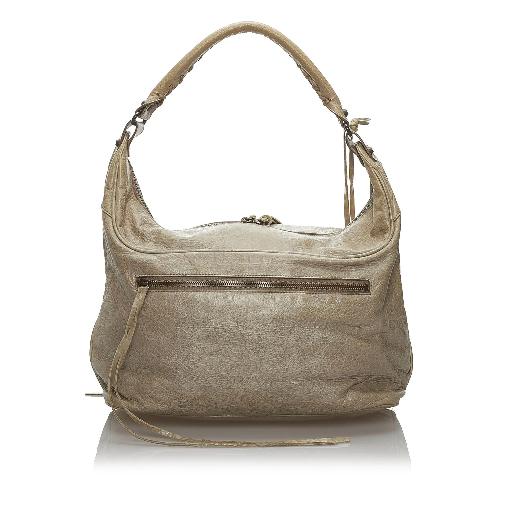 Balenciaga Motocross Classic Day Leather Hobo (SHG-33963)