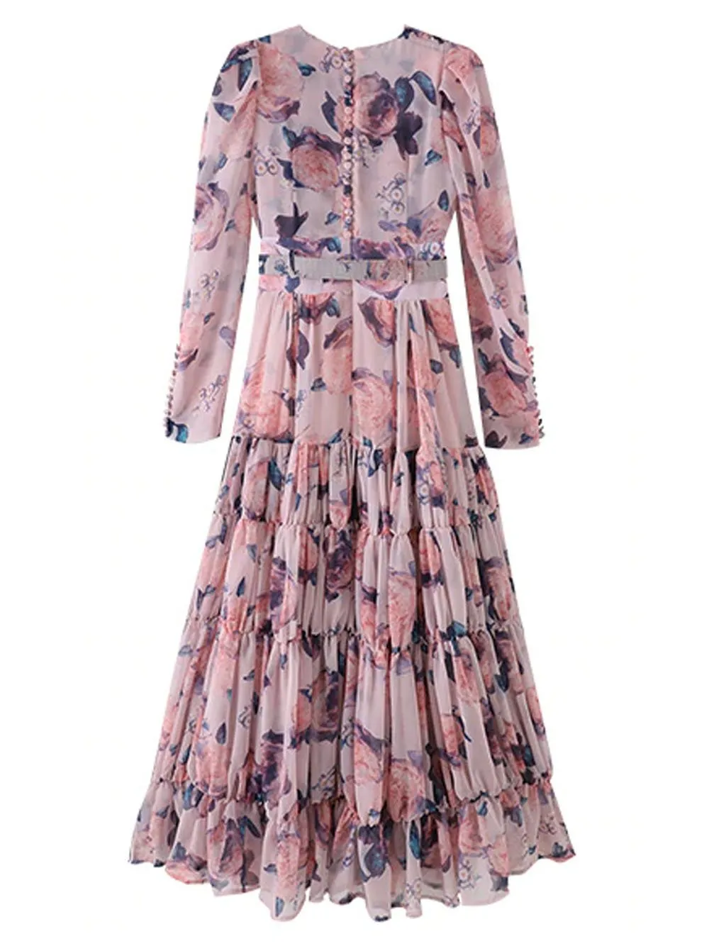BAT-HEN Floral Maxi Dress