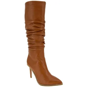BCBGeneration Womens Harbi Leather Heels Knee-High Boots