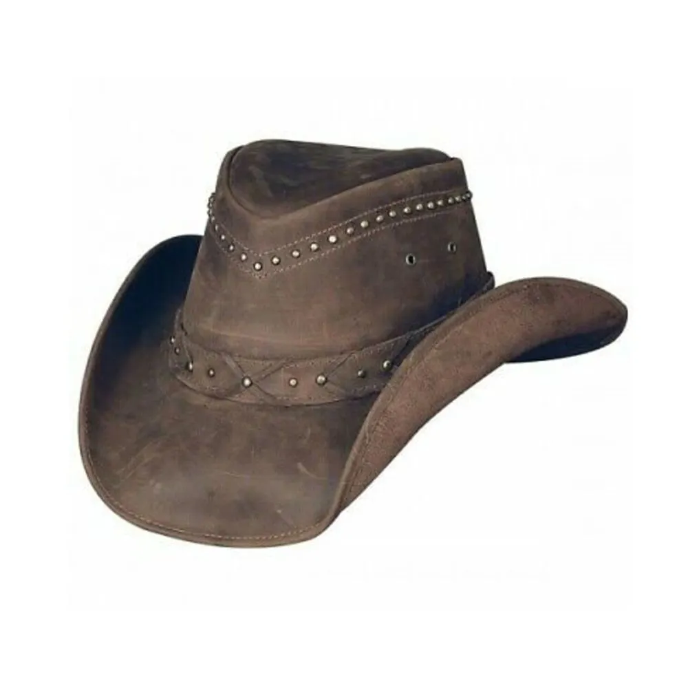 Braided Leather Cowboy Hat