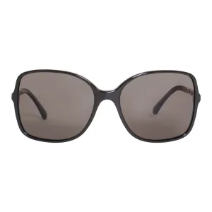 Brown Charming Chain Square Sunglasses