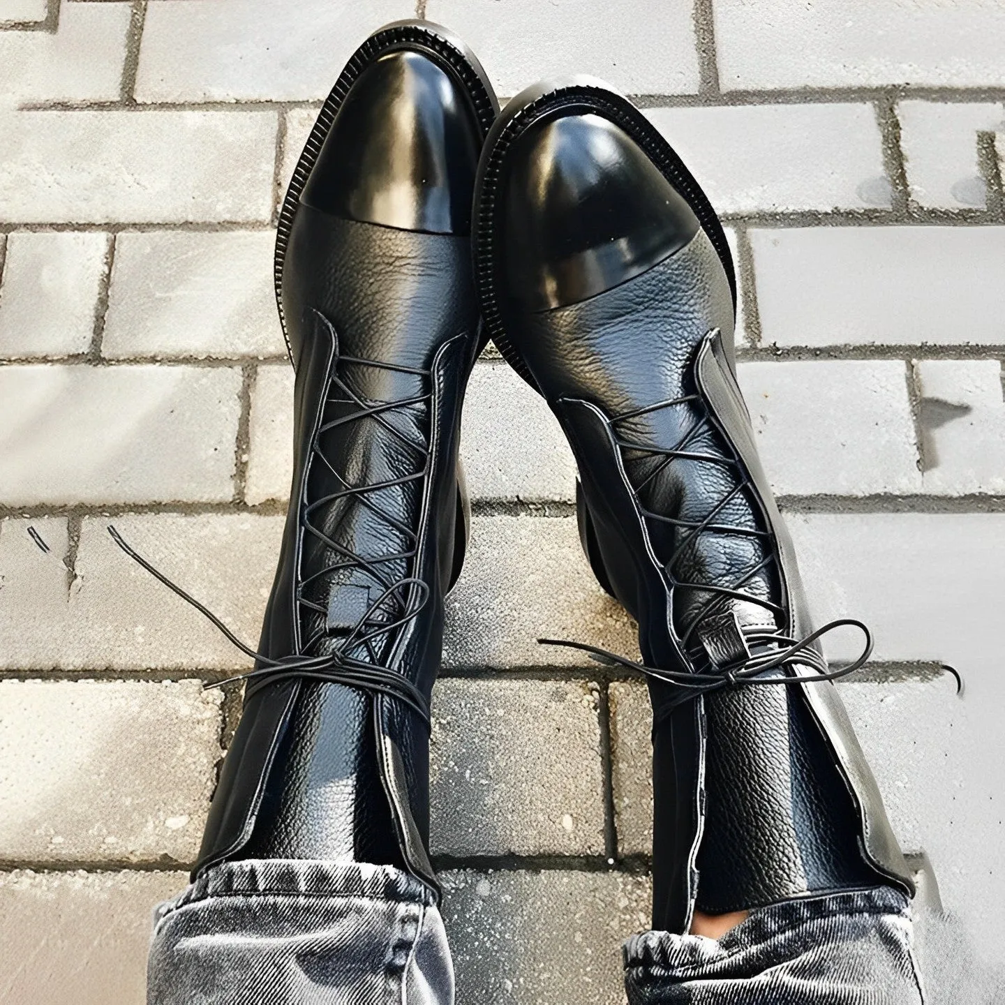 Classic Vegan Leather Ankle Boots with Heel for Women | Ideal for Everyday Wear