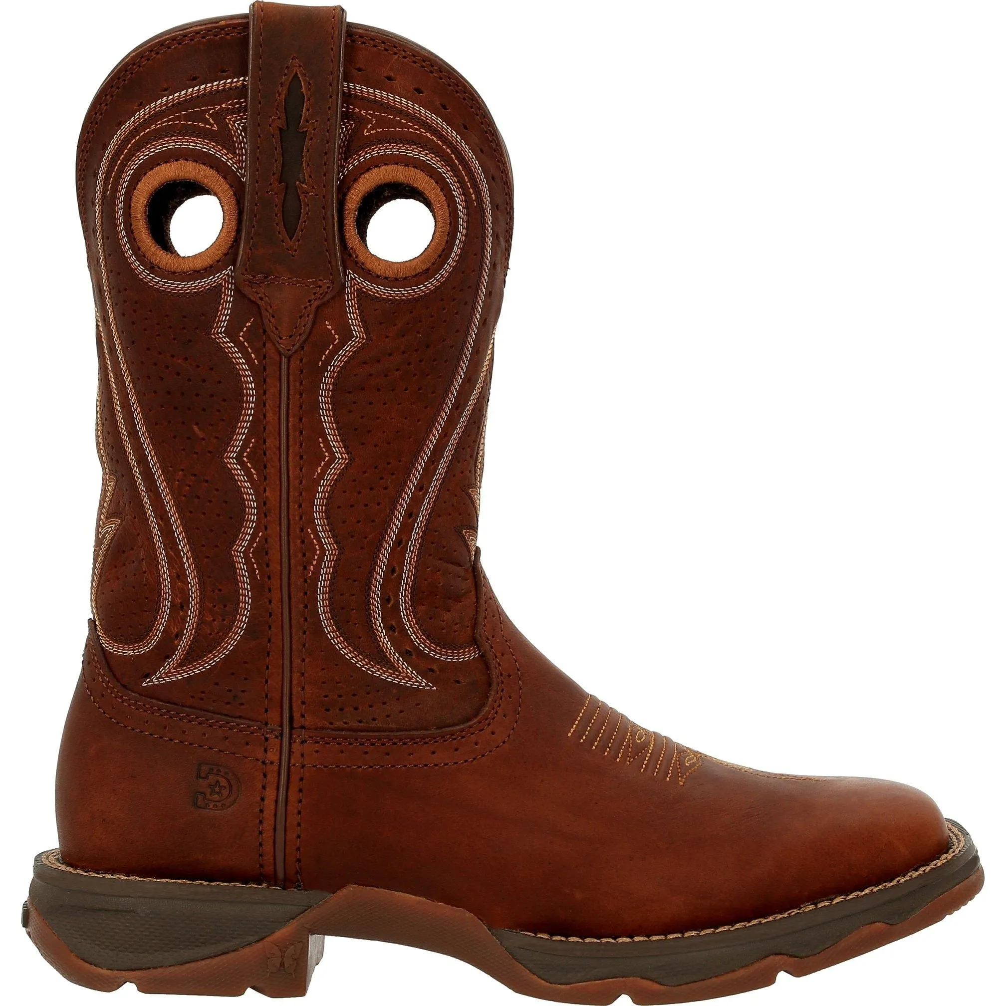 Durango Women's Lady Rebel™ 11" Sqr Toe Pull-On Western Boot - DRD0407