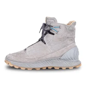Ecco Ankle Boots Leather Grey Colour For Men