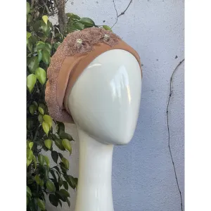 Embellished Hat - Size #1 Rose Shimmer