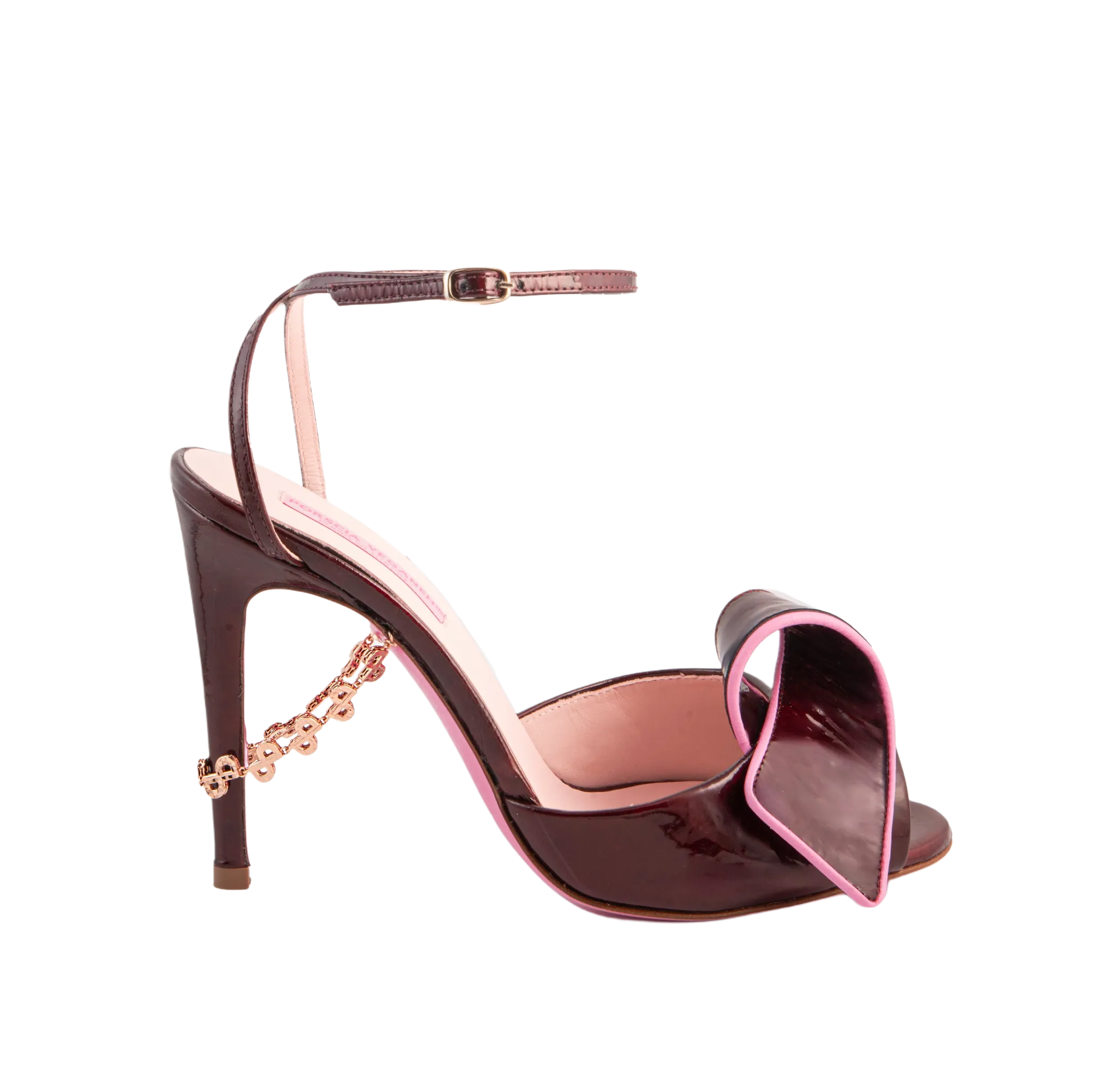 FARAH Stilleto Sandals Bordeaux