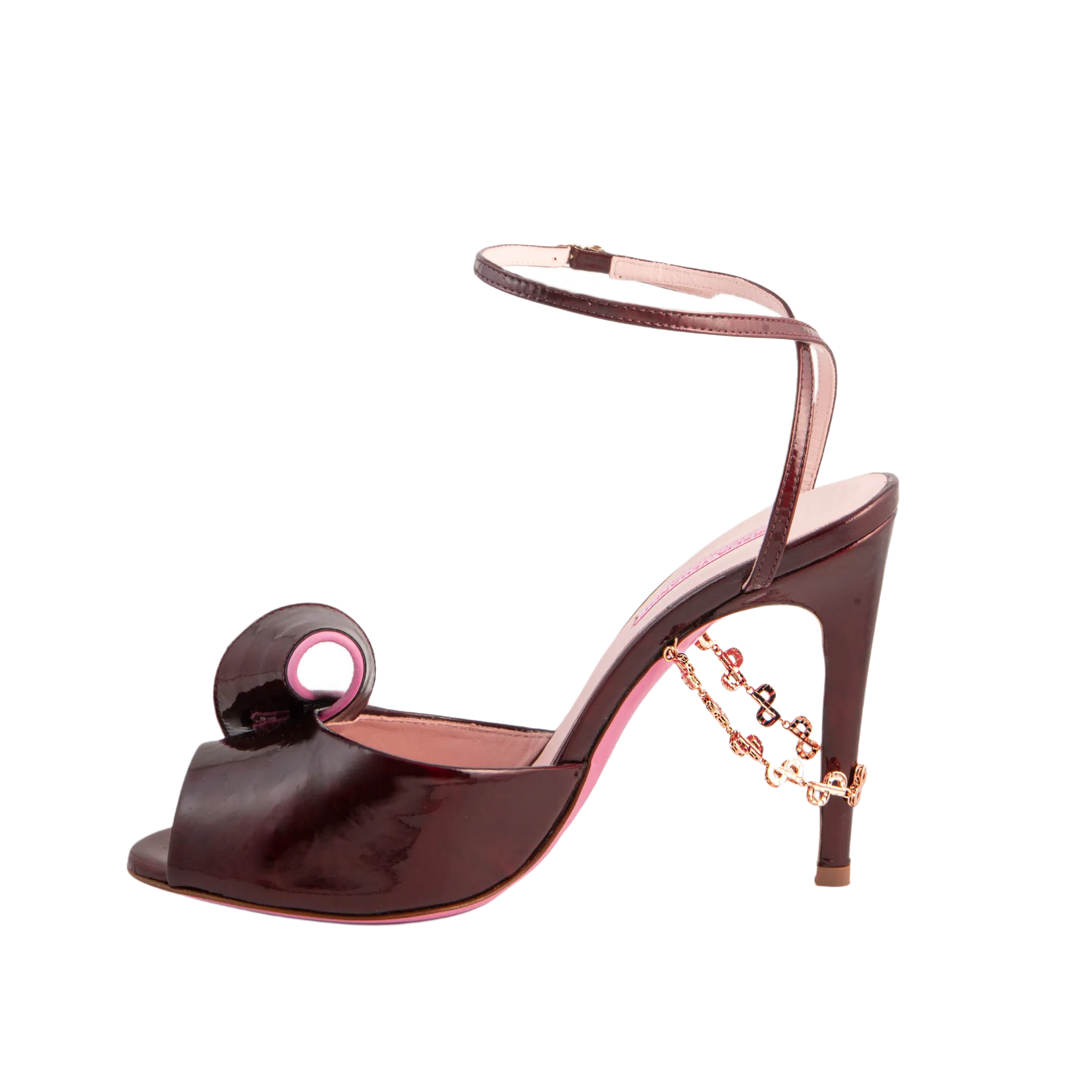 FARAH Stilleto Sandals Bordeaux