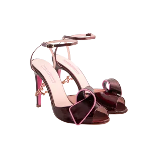 FARAH Stilleto Sandals Bordeaux