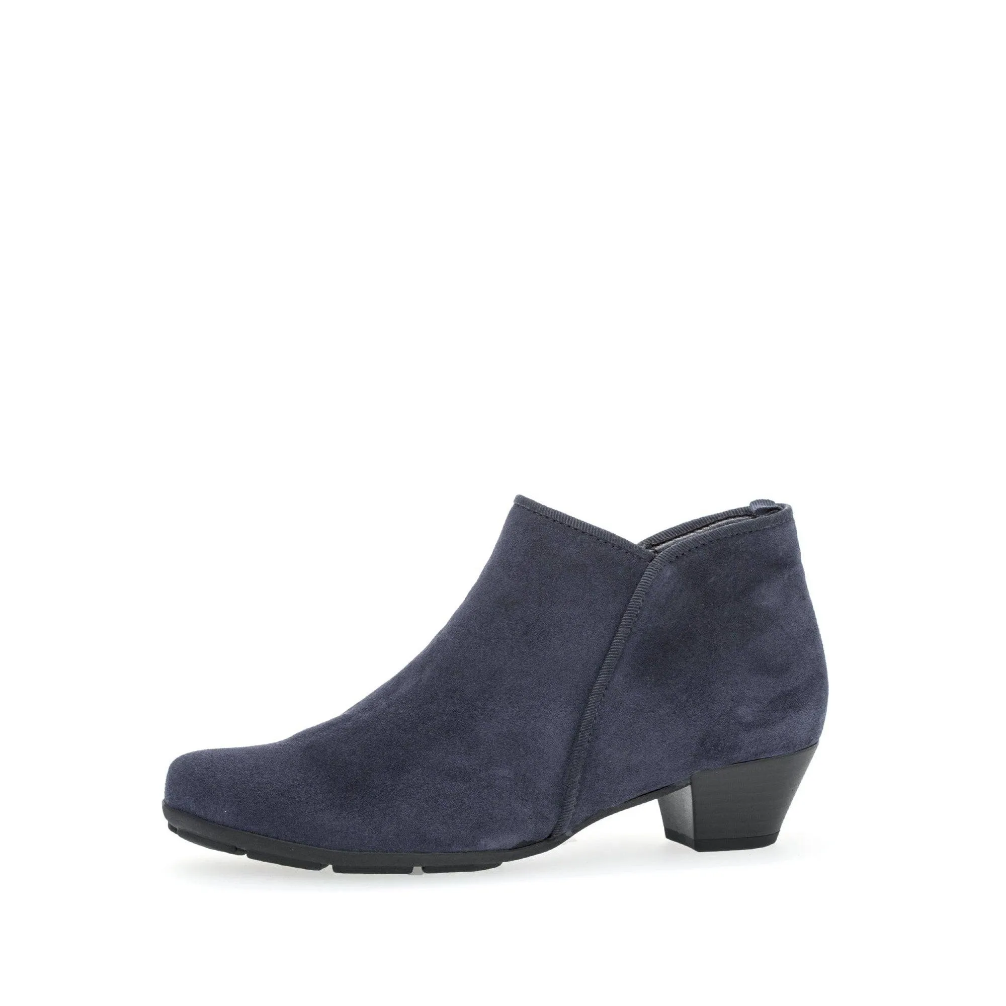 Gabor Trudy 55.633.16 Ladies Ocean Suede Side Zip Ankle Boots