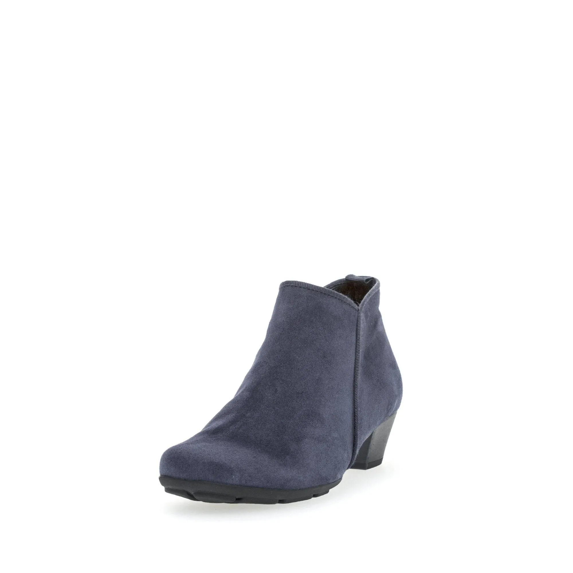 Gabor Trudy 55.633.16 Ladies Ocean Suede Side Zip Ankle Boots