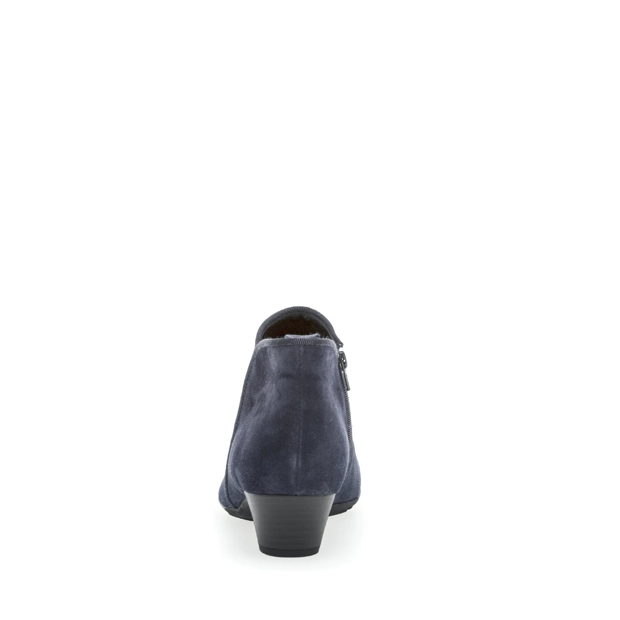 Gabor Trudy 55.633.16 Ladies Ocean Suede Side Zip Ankle Boots
