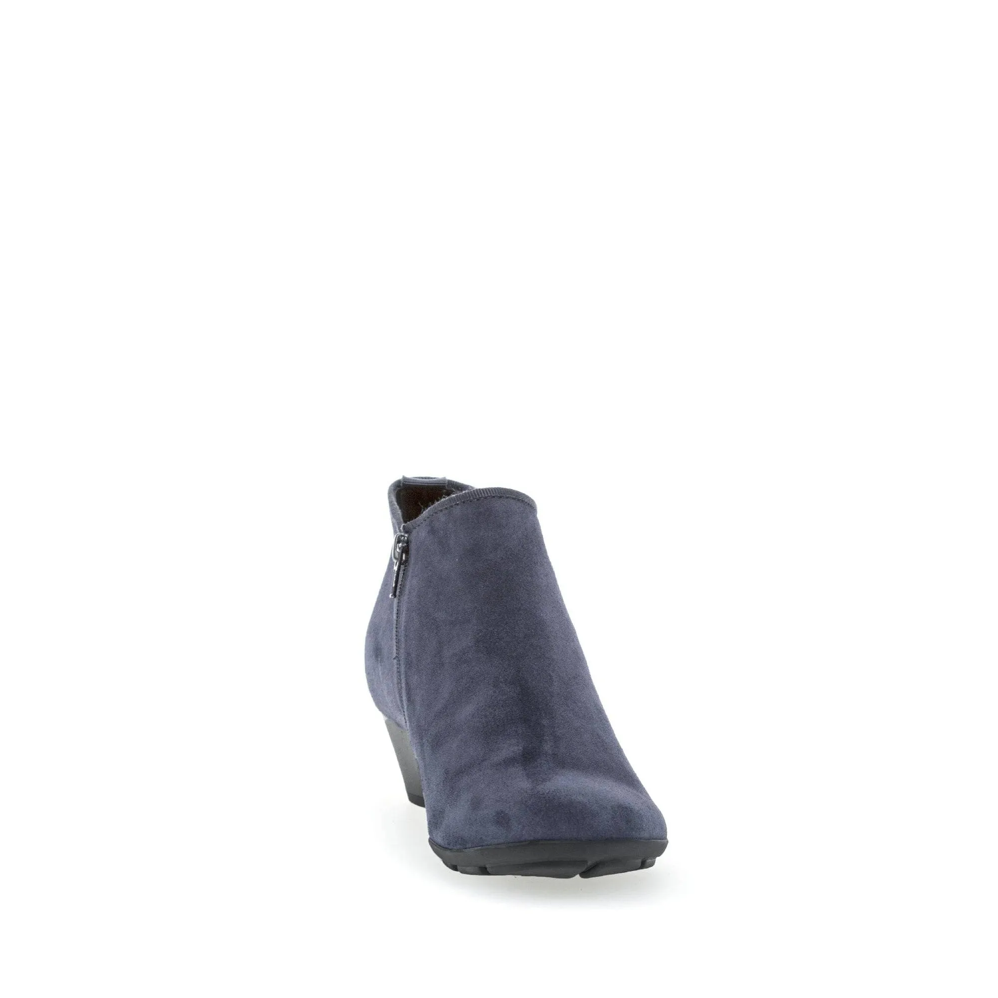 Gabor Trudy 55.633.16 Ladies Ocean Suede Side Zip Ankle Boots