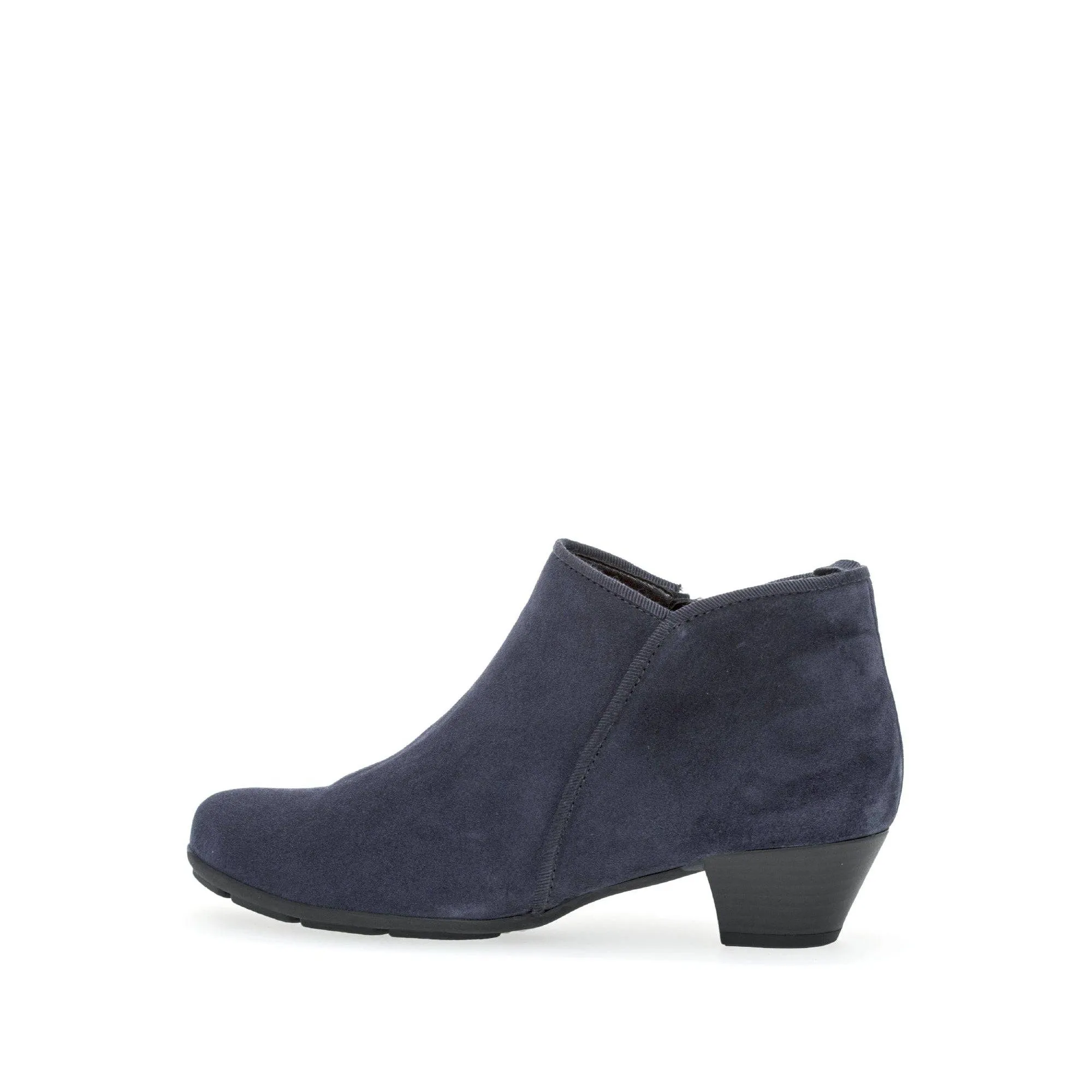 Gabor Trudy 55.633.16 Ladies Ocean Suede Side Zip Ankle Boots
