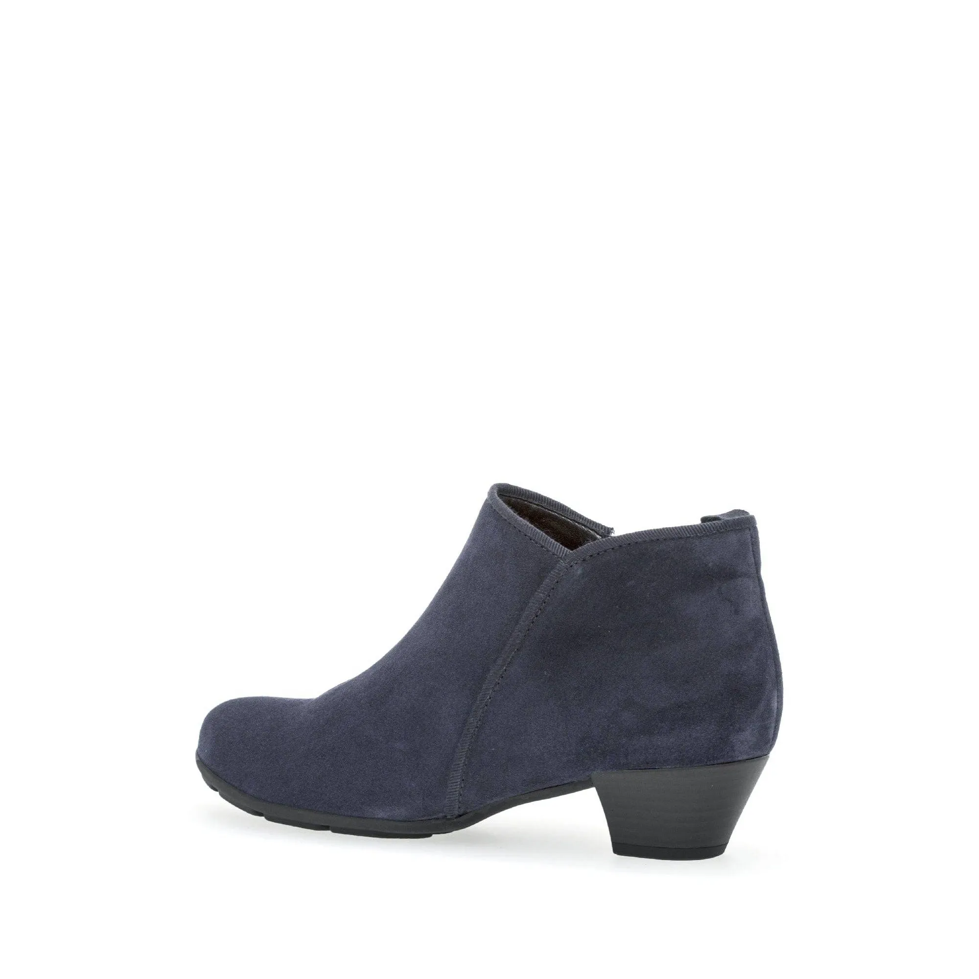 Gabor Trudy 55.633.16 Ladies Ocean Suede Side Zip Ankle Boots