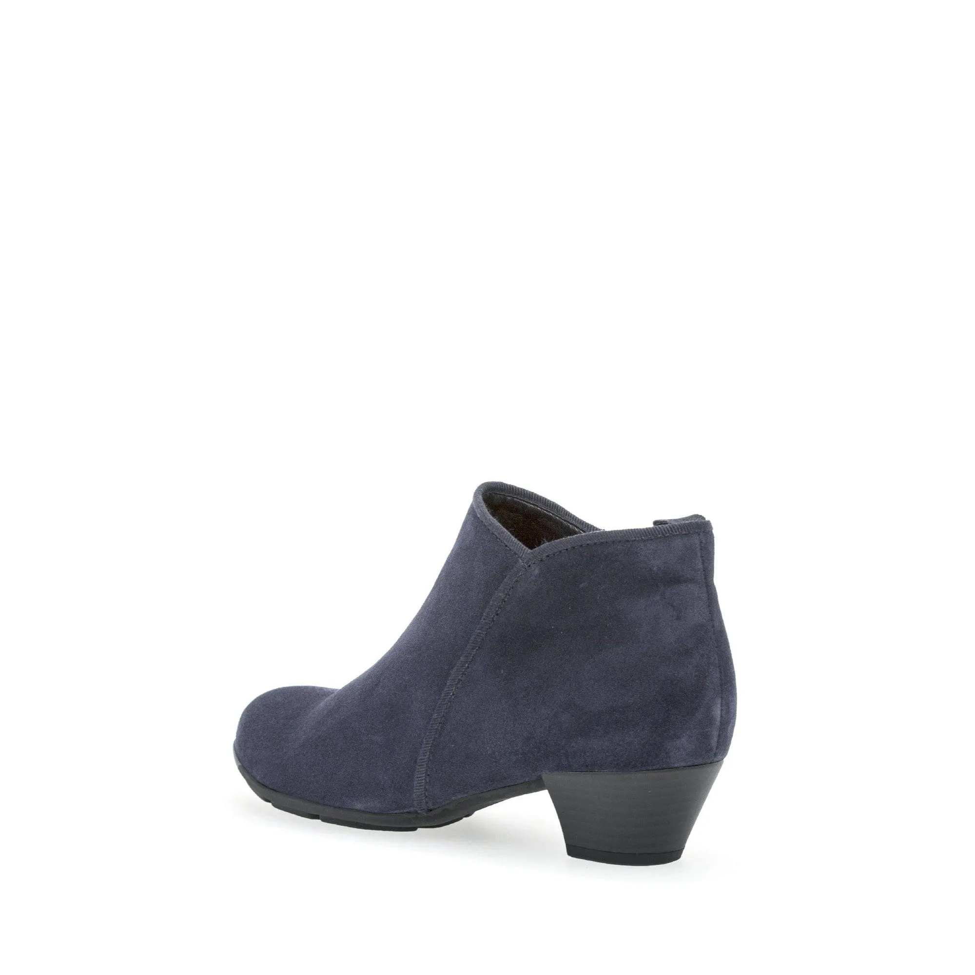Gabor Trudy 55.633.16 Ladies Ocean Suede Side Zip Ankle Boots