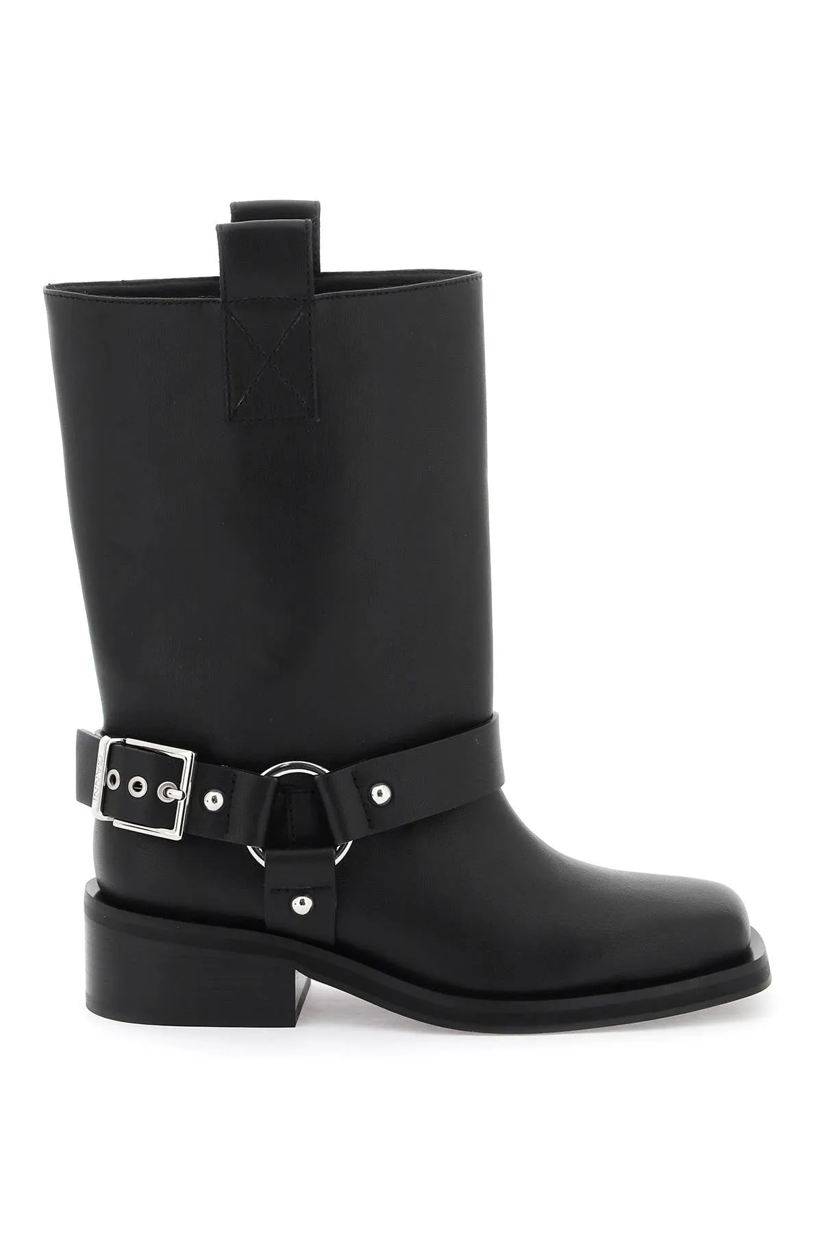 GANNI biker ankle