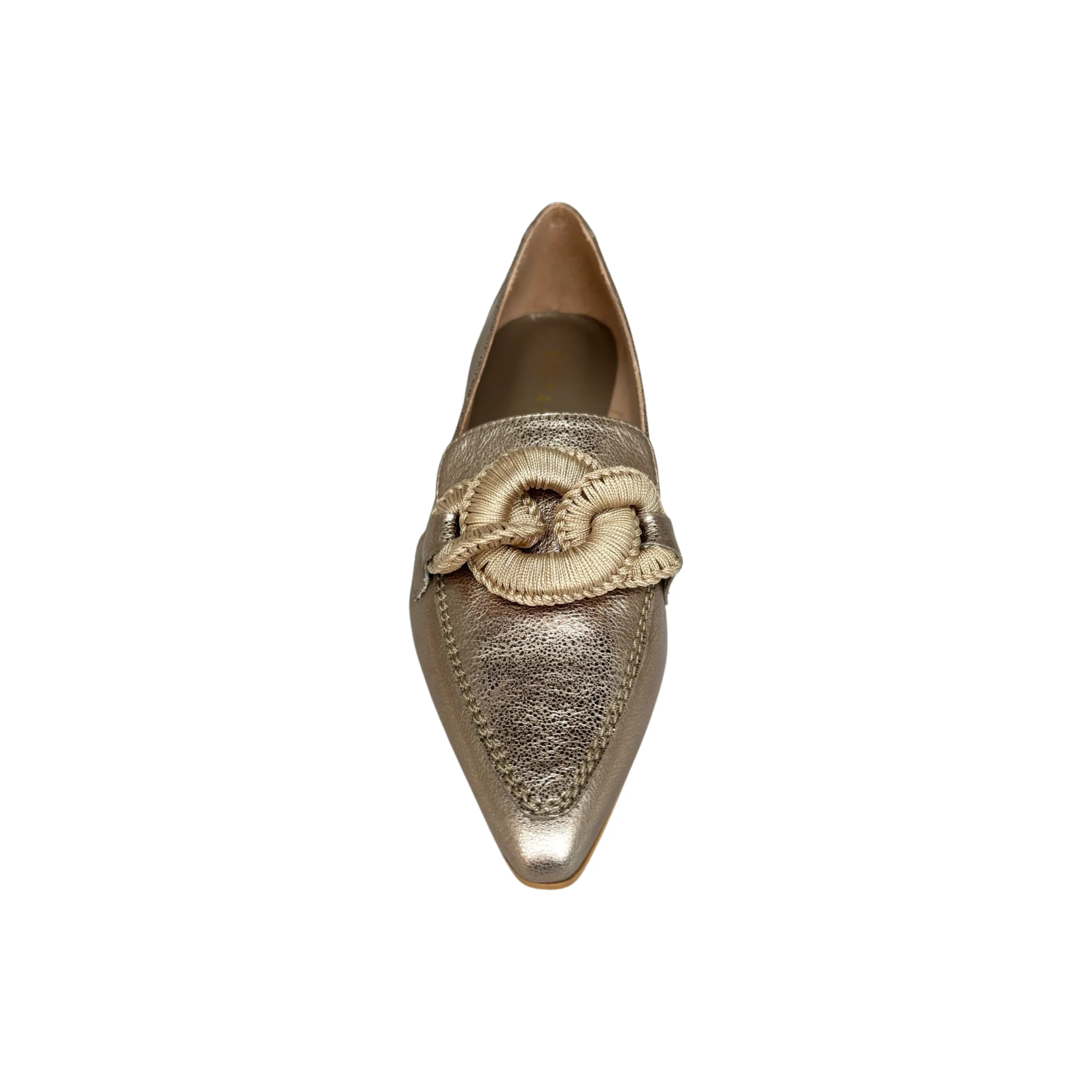 HV243375 Dali Gold Metallic Loafer