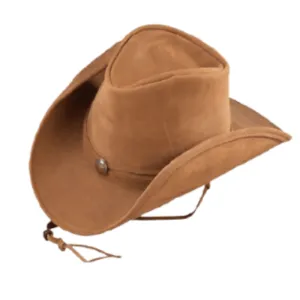 Lightweight Cowboy Leather Top Hat