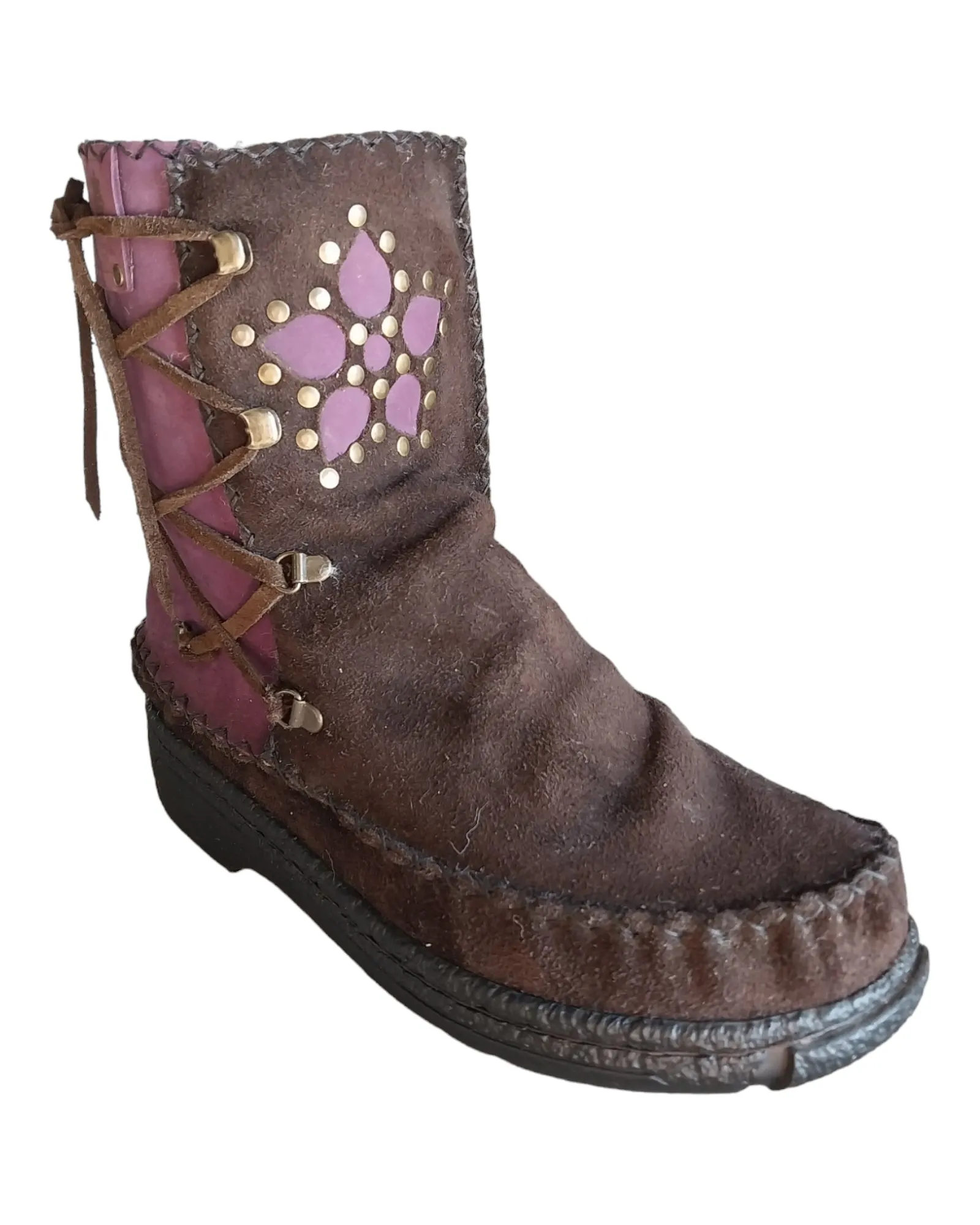 Low Lace Boots (UK 8)