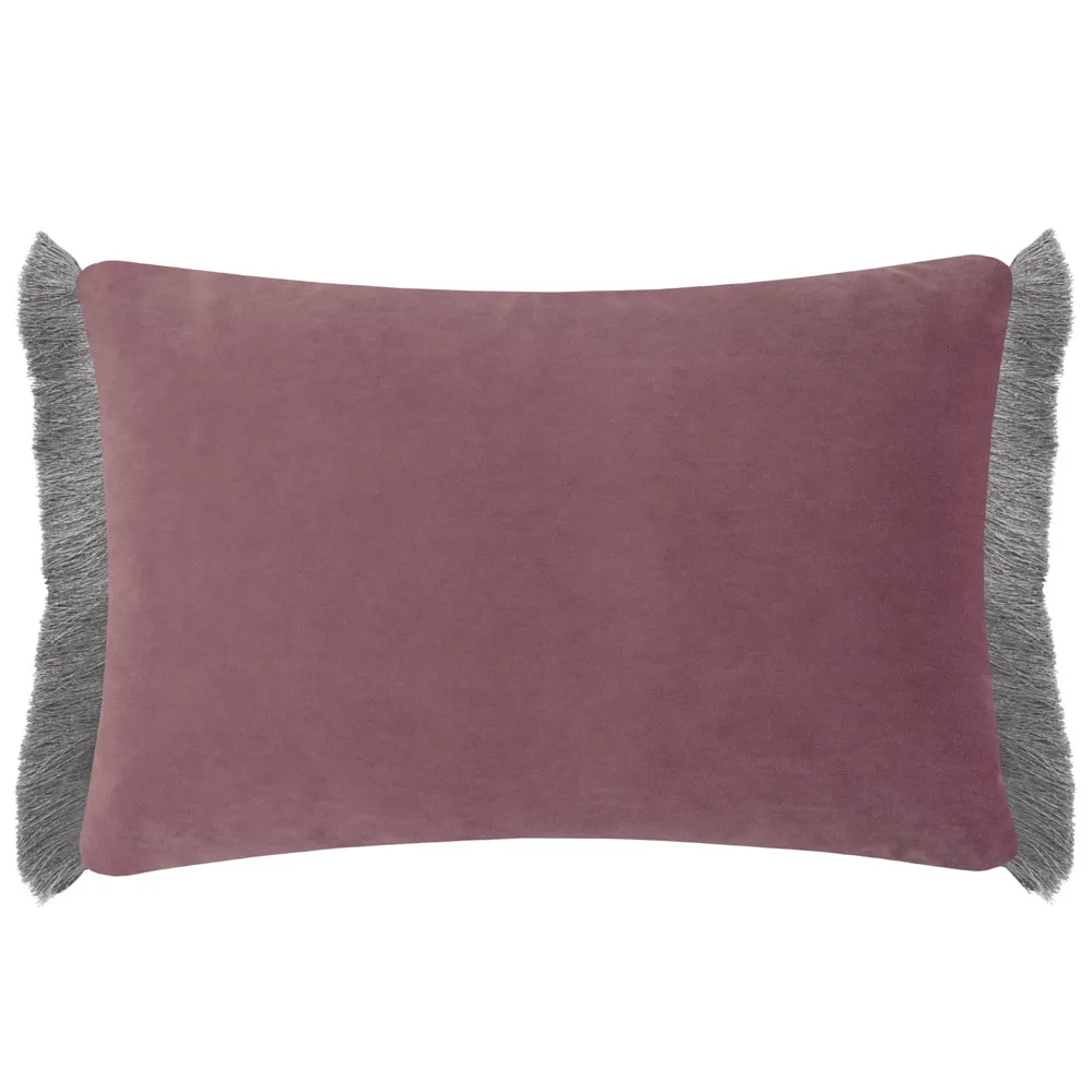 Mariposa Printed Ruched Cushion Cream