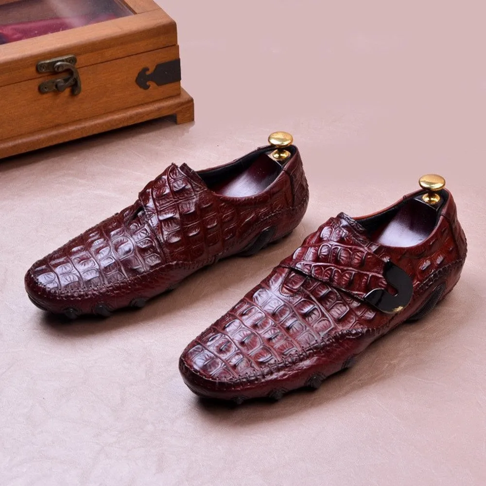 Men Monk Strap Casual Loafer Shoes