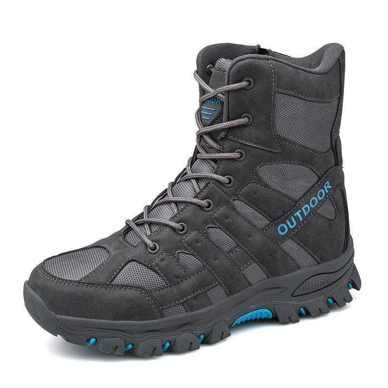 Mens Ankle Length Combat Boots Tactical Winter Boots