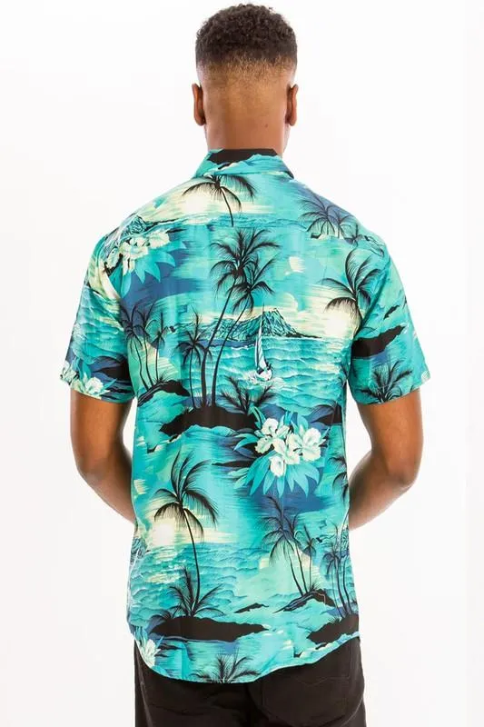 Mens Size Small Hawaiian Shirt