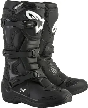 Motocross boots Alpinestars Tech 3, black