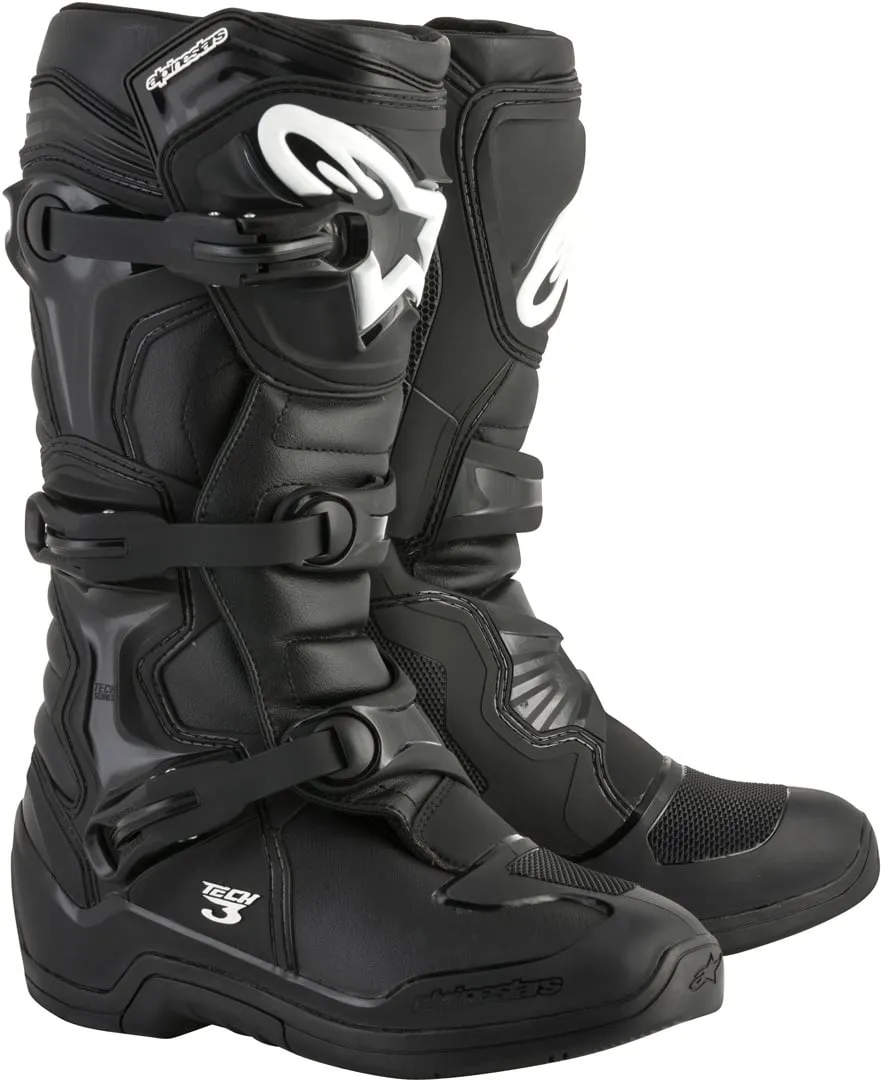 Motocross boots Alpinestars Tech 3, black
