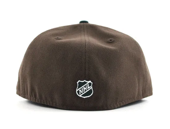 New Jersey Devils New Era 59FIFTY Fitted Hat (BEEF & BROC GRAY UNDER BRIM)