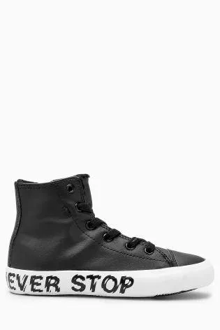 Next Older Boys Black Baseball Boots