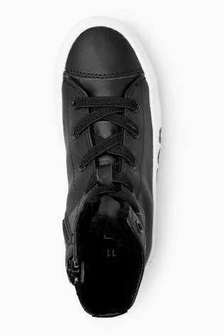 Next Older Boys Black Baseball Boots
