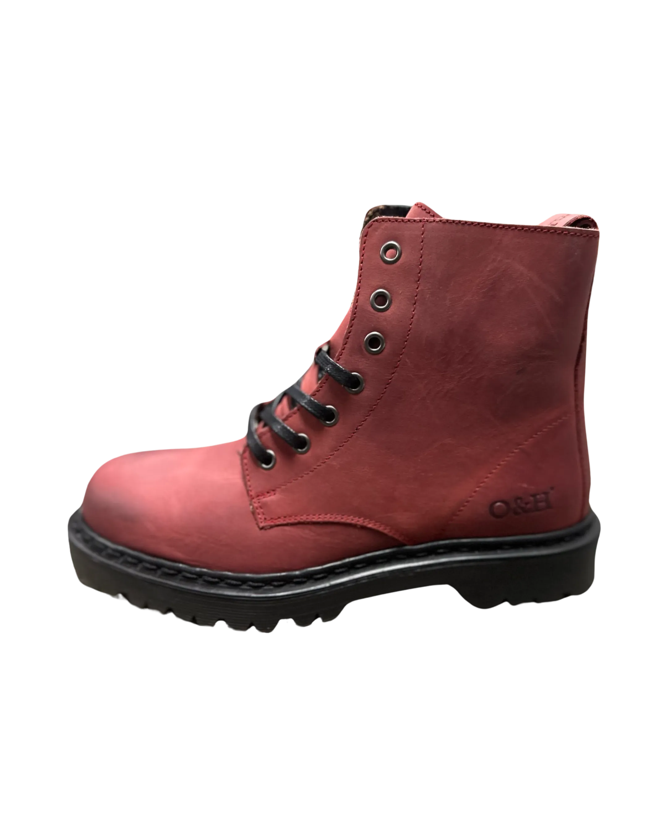 Oak & Hyde Brixton Lace Ruby Boot Women's