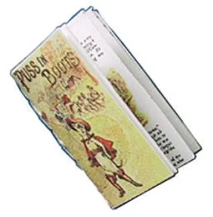 Puss N' Boots Book with Printed Pages