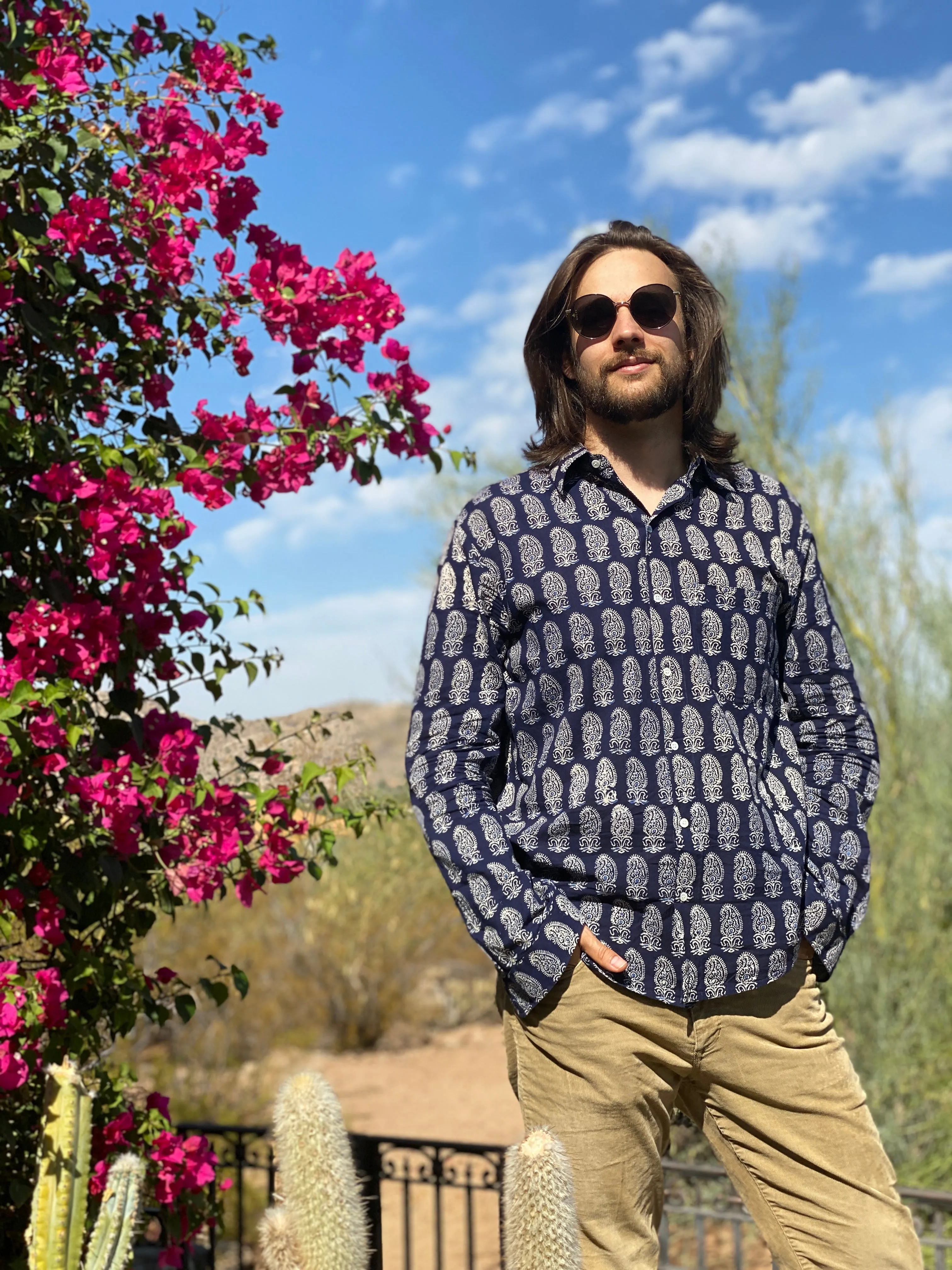 Rambagh Long Sleeve Men's Button Up Shirt