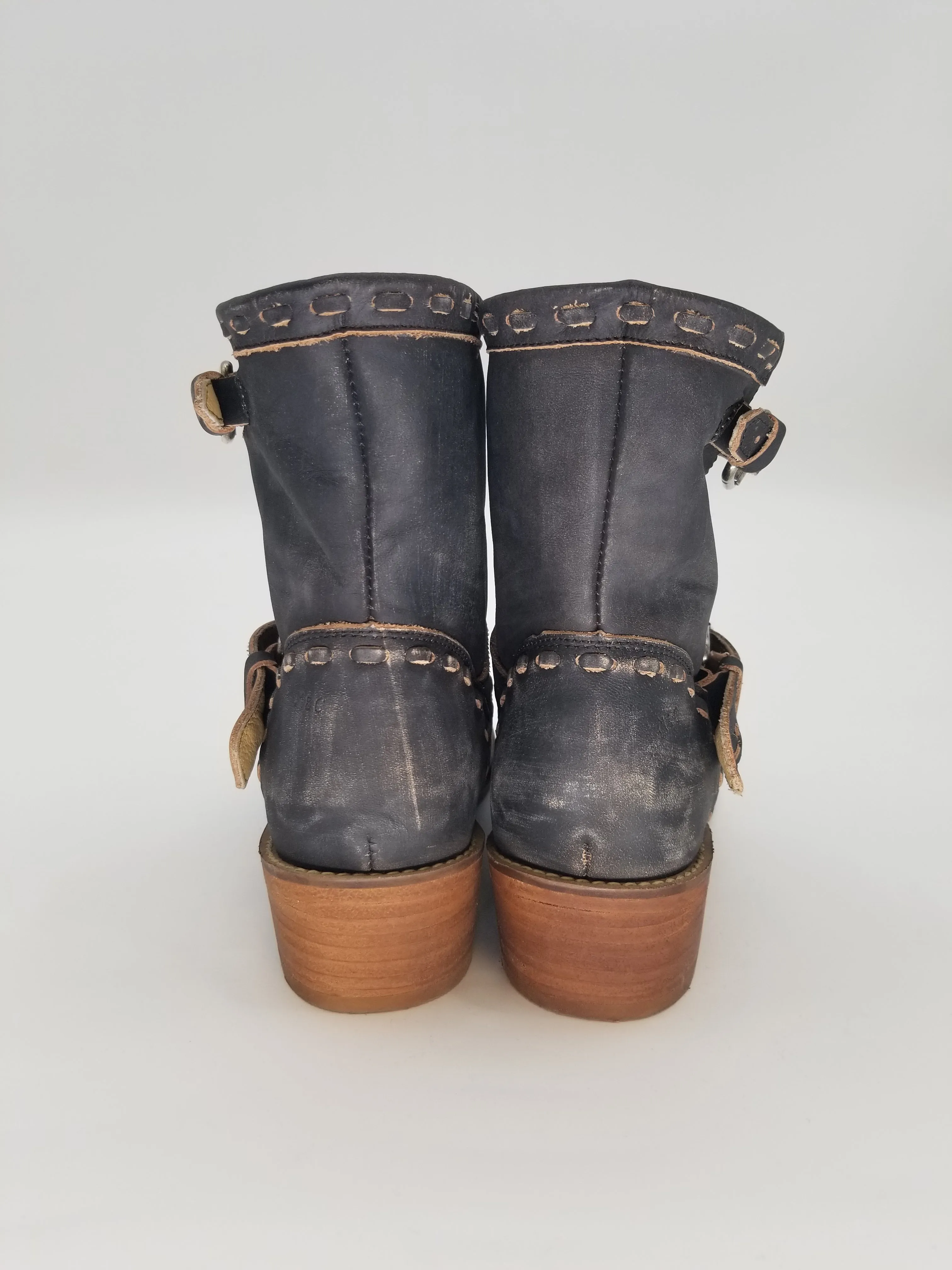 Rebel Leather Bootie
