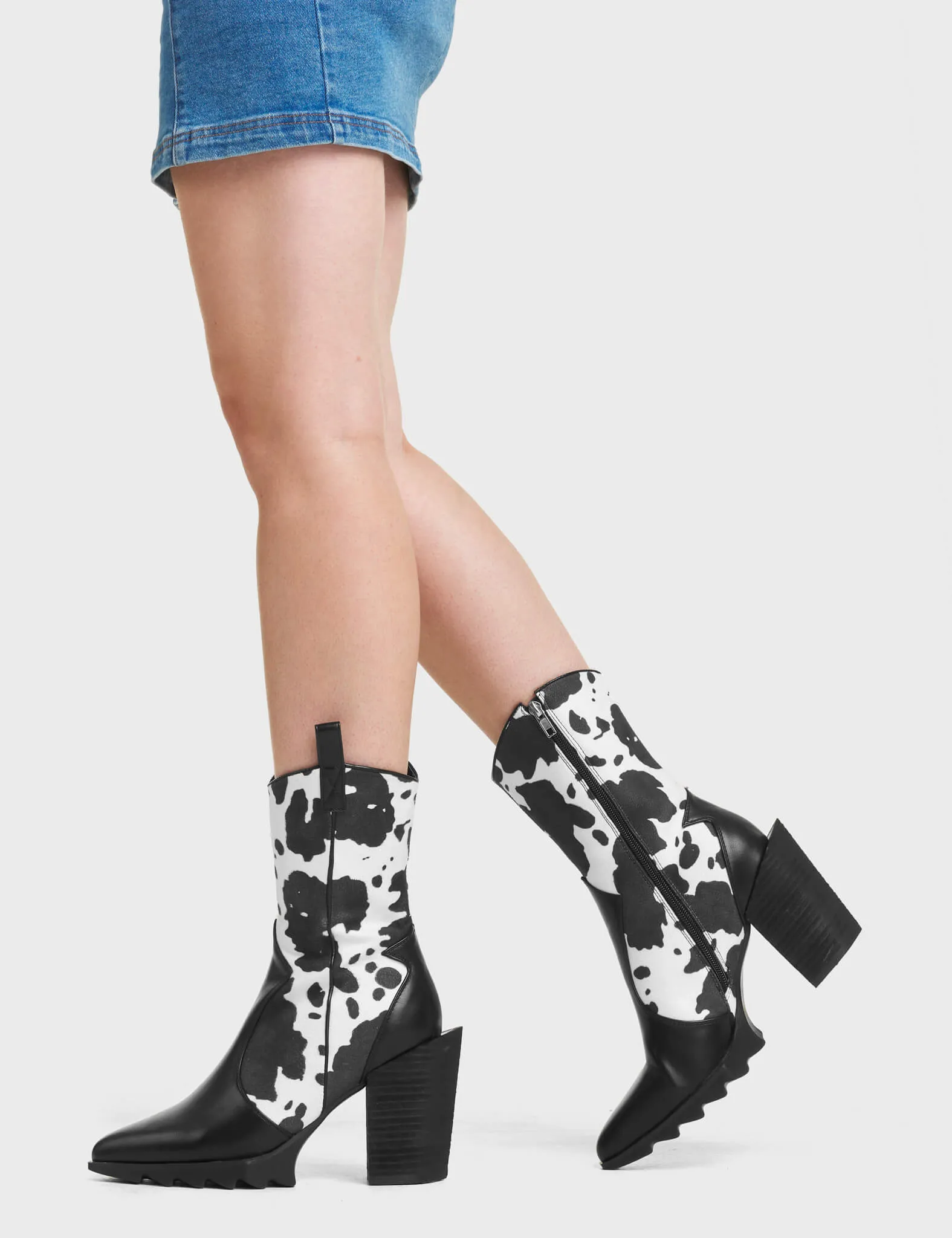 Seen Before Western Ankle Boots