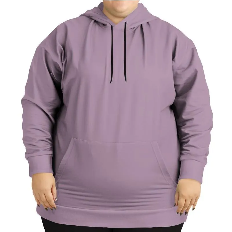 Shaded Pale Pastel Purple Gray Hoodie | Unisex | with PLUS sizes | C8M30Y0K30