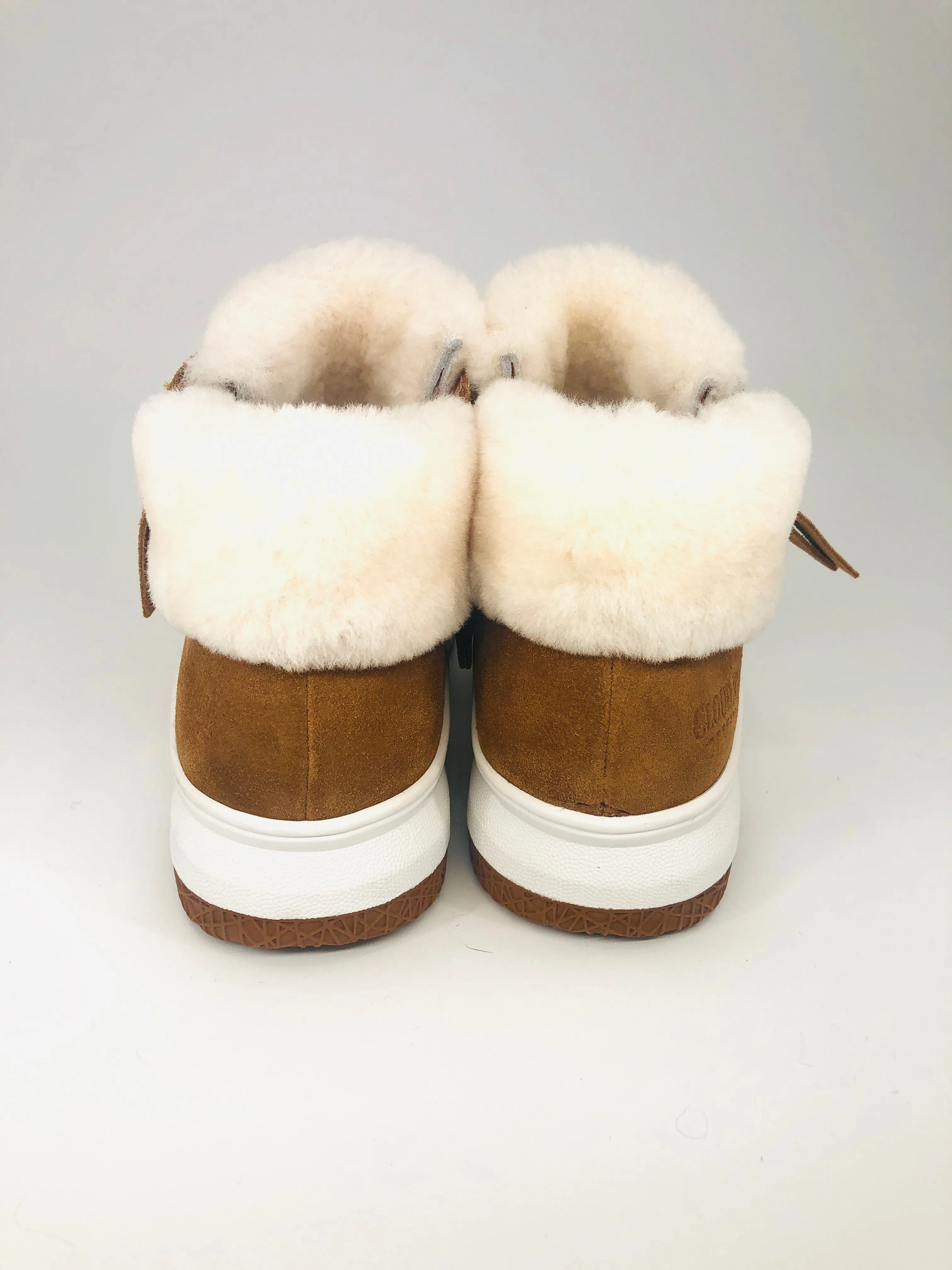 Sheepskin Lined Zip Sneaker