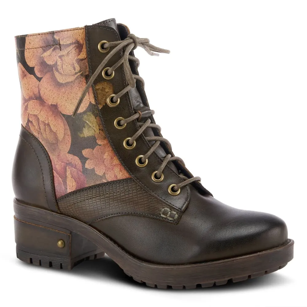 Spring Step Shoes L'Artiste Marty Women's Floral Boots