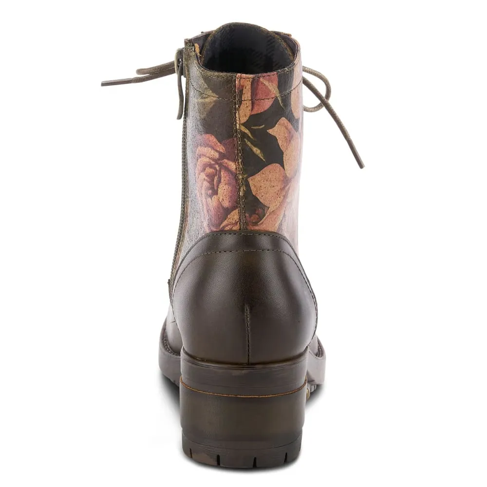 Spring Step Shoes L'Artiste Marty Women's Floral Boots