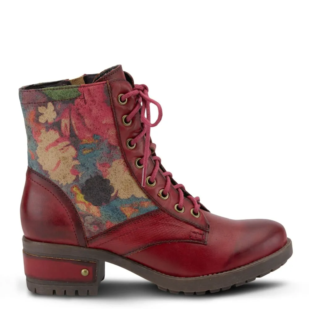 Spring Step Shoes L'Artiste Marty Women's Floral Boots