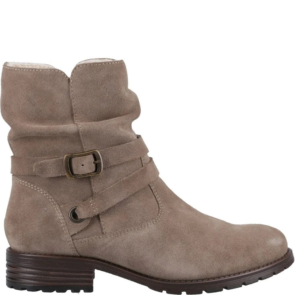 Taupe Piper Ankle Boots