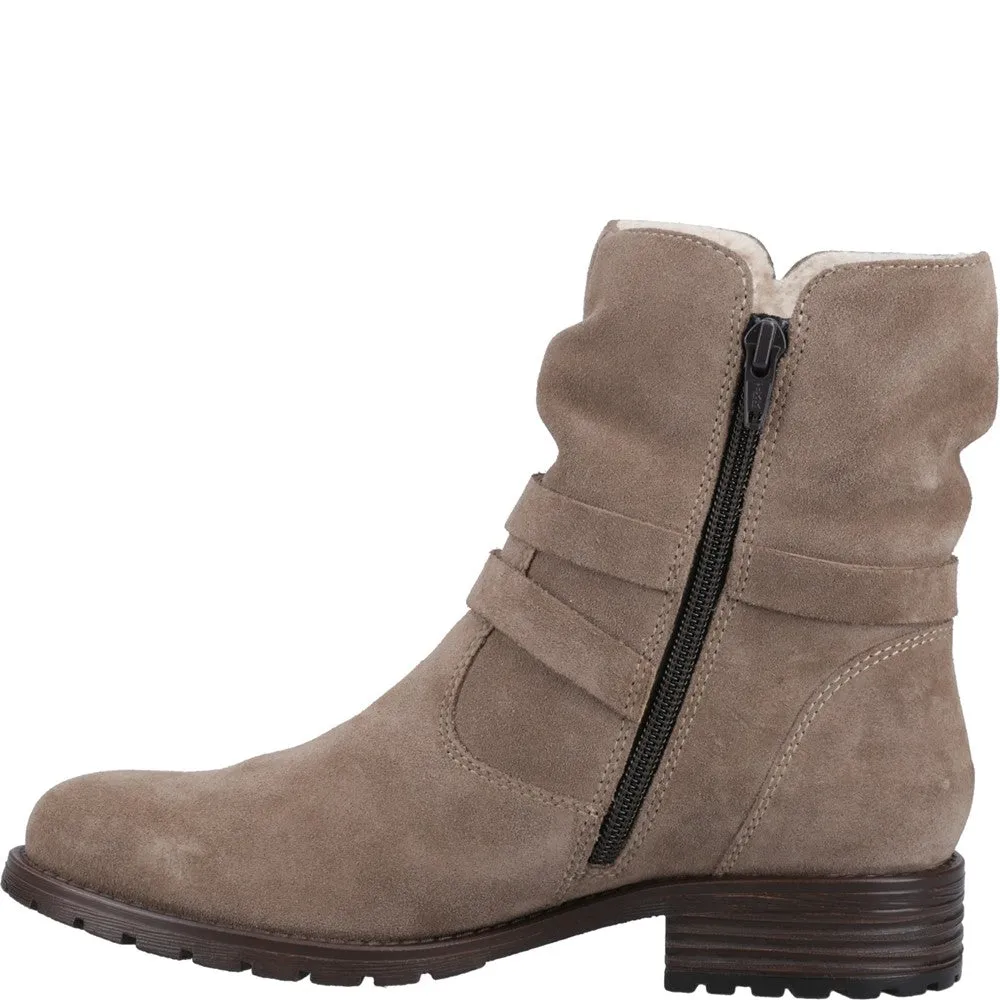Taupe Piper Ankle Boots