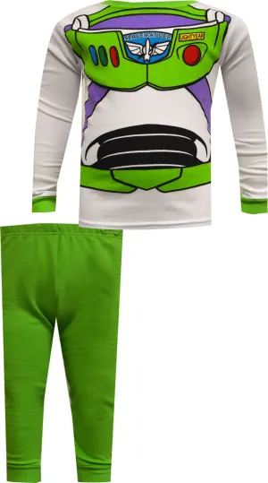 Toy Story Buzz Lightyear Cotton Toddler Pajamas