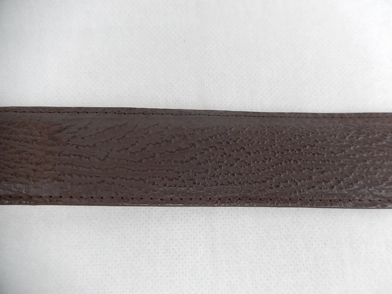 Wild West Boots Chocolate Shark Skin Belt